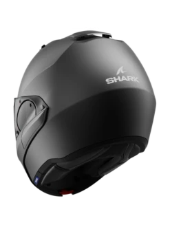 Shark Evo ES Blank Mat Gun Metal Mat A06 Systeemhelm -Motorrijden shark evo es blank mat gun metal mat a06 2