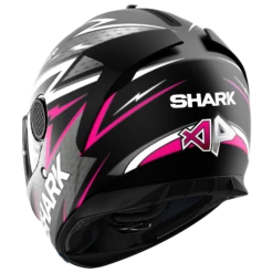 Shark Spartan 1.2 Adrian Parassol Mat Zwart Antraciet Paars KAV Integraalhelm -Motorrijden shark spartan 1 2 adrian parassol mat black anthracite purple kav 2