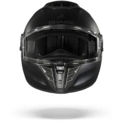 Shark Spartan RS Blank Mat Zwart Mat KMA Integraalhelm -Motorrijden shark spartan rs blank mat black mat.01