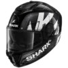 Shark Spartan RS Stingrey Zwart Wit Antraciet KWA Integraalhelm -Motorrijden shark spartan rs stingrey black white anthracite kwa 1