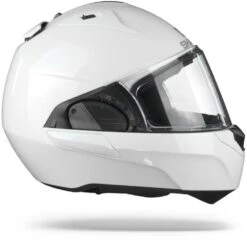 Shark Evo ES WHU Blank Wit Azuur Systeemhelm -Motorrijden shark evo es white azur whu.29 1
