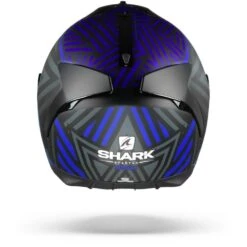 Shark Spartan 1.2 Kobrak Mat Zwart Blauw Blauw KBB Integraalhelm -Motorrijden sharkspartankobrakkbb.19 1