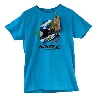 Shoei NXR2 Mural Men's T-Shirt Blue 3 Shoei NXR2 Mural Men's T-Shirt Blue