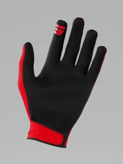 SHOT Burst Rood -Motorrijden shot gloves burst red back