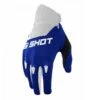 SHOT Devo Blauw 2 SHOT Devo Blauw -Motorrijden shot gloves devo blue 1