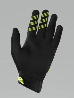 SHOT Kid Devo Neon Geel -Motorrijden shot gloves kid devo neon yellow back