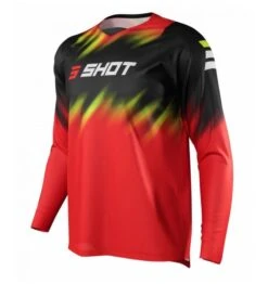 SHOT Kid Versus Red -Motorrijden shot jersey kid versus red 1