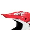 Shot Peak Lite Fury White Red Glossy -Motorrijden shot visor lite fury white red glossy
