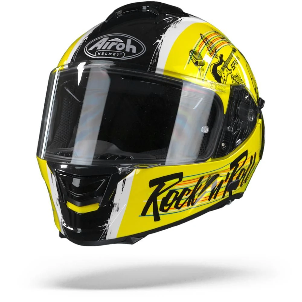 Airoh Spark Rock'N'Roll Glans Integraalhelm 4 Airoh Spark Rock'N'Roll Glans Integraalhelm - Afbeelding 2