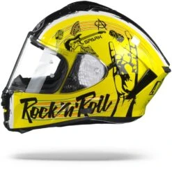 Airoh Spark Rock'N'Roll Glans Integraalhelm 11 Airoh Spark Rock'N'Roll Glans Integraalhelm -Motorrijden sparkrock n rollgloss.10 1