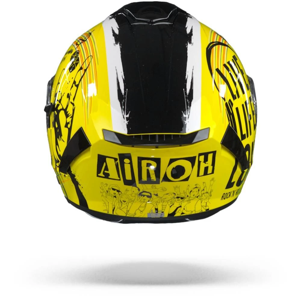 Airoh Spark Rock'N'Roll Glans Integraalhelm 7 Airoh Spark Rock'N'Roll Glans Integraalhelm - Afbeelding 5