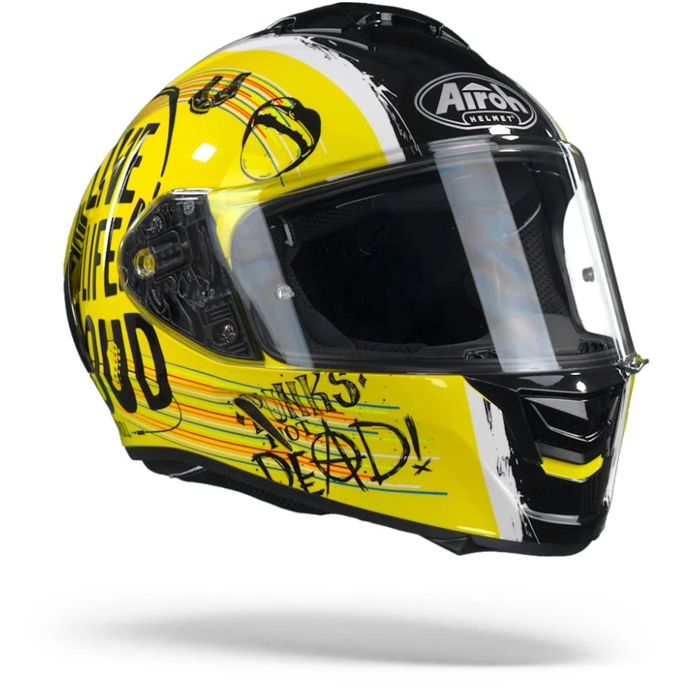 Airoh Spark Rock'N'Roll Glans Integraalhelm 8 Airoh Spark Rock'N'Roll Glans Integraalhelm - Afbeelding 6