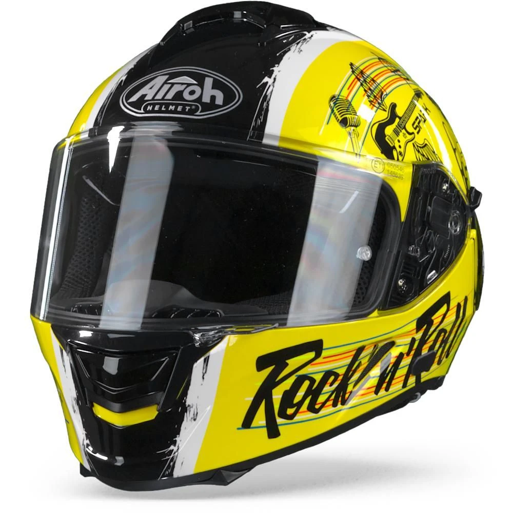 Airoh Spark Rock'N'Roll Glans Integraalhelm 3 Airoh Spark Rock'N'Roll Glans Integraalhelm