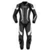 Spidi Laser Pro Perforated Black White -Motorrijden spidi laser perforated suit nerobianco