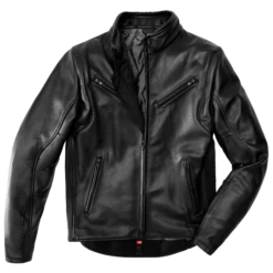Spidi Premium Black Motorcycle Jacket -Motorrijden spidi premium leather 3