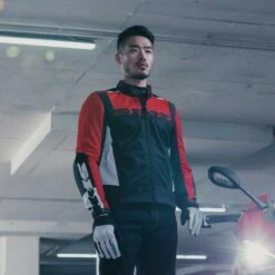 Spidi Solar Net Sport Red Jacket -Motorrijden spidi solar net sport red jacket2