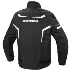 Spidi Sportmaster H2Out Black White Motorcycle Jacket -Motorrijden spidi sportmaster h2out black white motorcycle jacket1