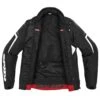 Spidi Sportmaster H2Out Black White Motorcycle Jacket -Motorrijden spidi sportmaster h2out black white motorcycle jacket2