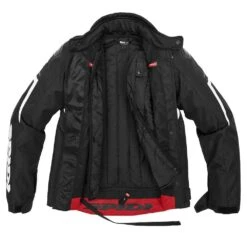 Spidi Sportmaster H2Out Black White Motorcycle Jacket -Motorrijden spidi sportmaster h2out black white motorcycle jacket4