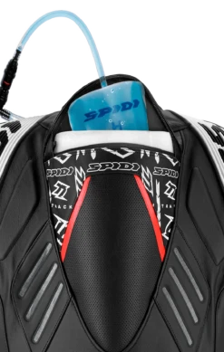 Spidi Track Replica Evo Black White One Piece Racing Suit -Motorrijden spidi track replica evo black white one piece racing suit5