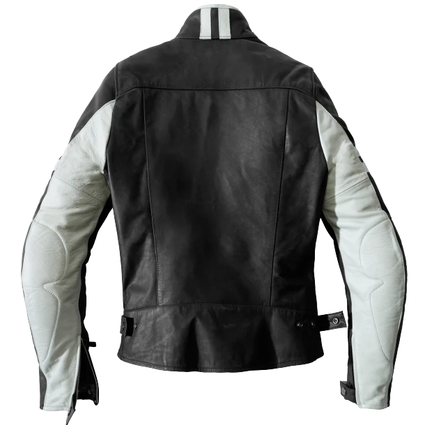 Spidi Vintage Lady Ice Black Motorcycle Jacket