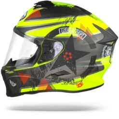 Suomy Stellar Wrench Mat Fluo Geel Grijs Integraalhelm -Motorrijden stellar wrench yellow.10 1