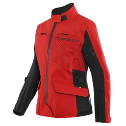 Dainese Tonale Lady D-Dry XT Tour Red Lava Red Black Motorcycle Jacket -Motorrijden tonale lady d dry
