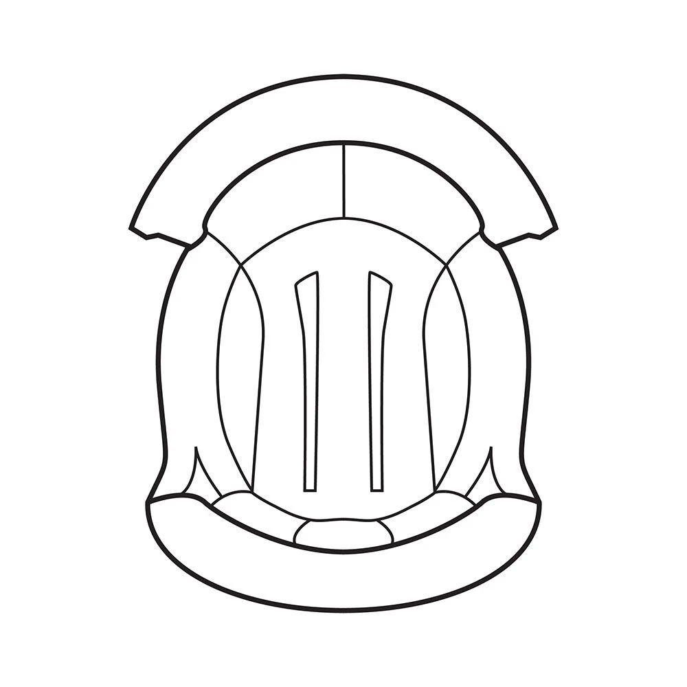 Shark Spartan Fabric Lining IN5050PBLUM 3 Shark Spartan Fabric Lining IN5050PBLUM