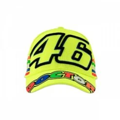 VR46 CLASSIC STRIPES FLUO GEEL -Motorrijden vrmca305028 2